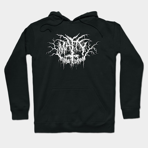 Matty Ding Dong Black Metal Hoodie by Matty DingDong